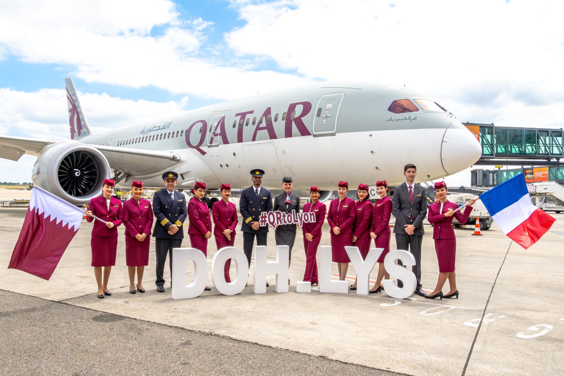 Qatar Airways opens a new route to Lyon... and more!