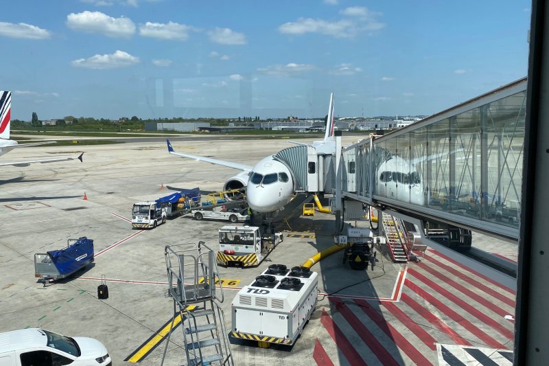 Review: Air France from Paris to Madrid in Economy