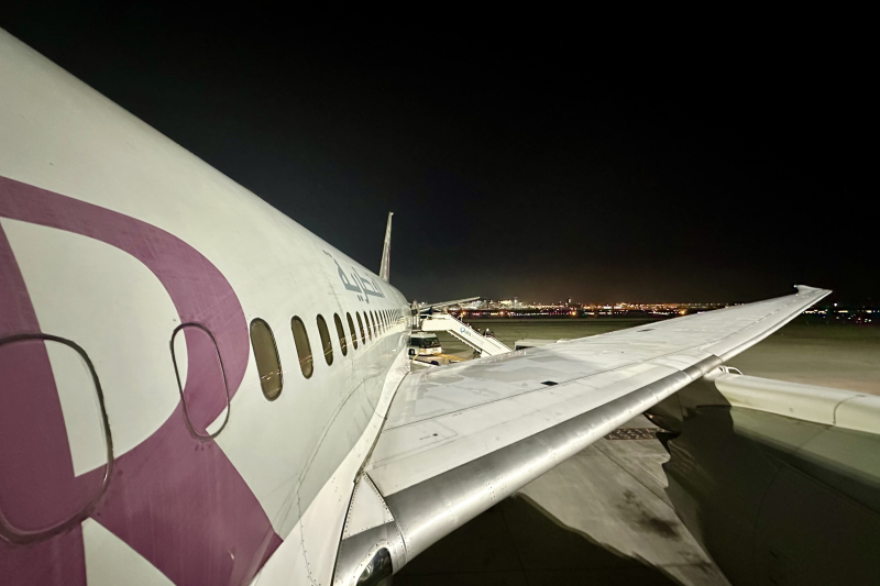 Review: Qatar Airways from Barcelona to Doha in Economy