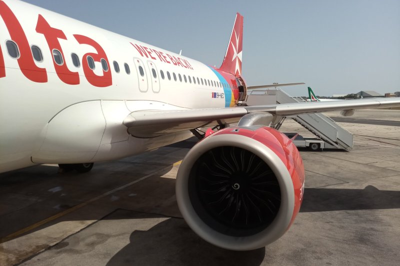 Review: Air Malta from Malta to Lyon in Business